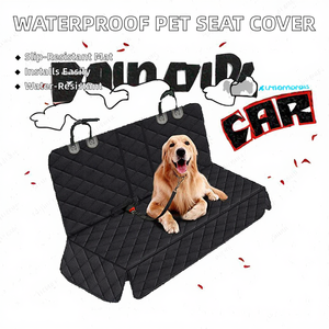 وسادة حصيرة حيوانات أليفة فاخرة غير قابلة للإنزلاق مقاومة للماء ، غطاء مقعد سيارة للكلب من النايلون سهل التركيب للسفر جيد التهوية - Product Image 2