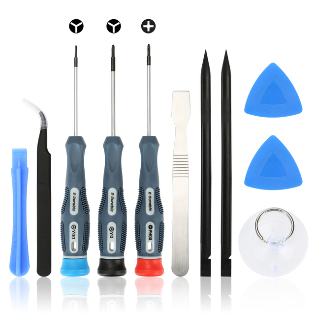 Screwdriver Pry Spudger Tweezers Tool Kit Repair Tool Set for Switch Game Console