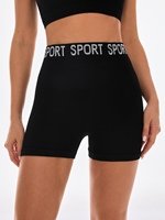 Shorts de yoga pour femmes, sans couture, taille haute, séchage rapide, respirants, effet push-up, compression, Spandex/Nylon