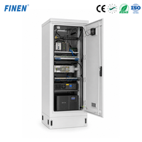 Gabinete de Telecomunicaciones para Exteriores con Aire Acondicionado para Estación Base 5G, IP65 Impermeable, Rack de 19 Pulgadas, Acero Galvanizado, Venta al Por Mayor