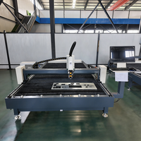 Machine de découpe laser à fibre CNC compacte en promotion avec refroidissement par eau pour tôles en acier inoxydable et en acier au carbone