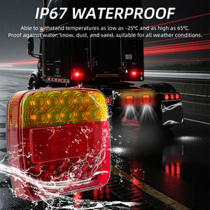 <span class=keywords><strong>Feux</strong></span> arrière <span class=keywords><strong>LED</strong></span> <span class=keywords><strong>sans</strong></span> <span class=keywords><strong>fil</strong></span> carrés pour <span class=keywords><strong>remorque</strong></span> de camion, <span class=keywords><strong>feux</strong></span> de bordure <span class=keywords><strong>LED</strong></span> pour camion, <span class=keywords><strong>feux</strong></span> d'avertissement, normes européennes et américaines, <span class=keywords><strong>feux</strong></span> arrière de voiture - Product Image 2
