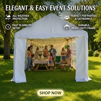 Grande tente de mariage à ossature large, abri pour événements commerciaux, chapiteau pour fêtes et expositions