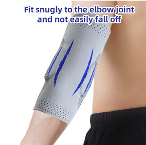 Aofit Manchons de compression pour coude, en polyester respirant et fin, pour entraînement, sport et multisports, vente en gros, avec soutien de coude - Product Image 6