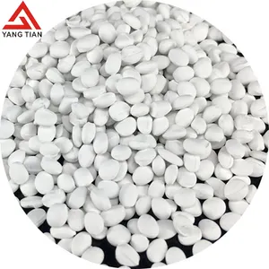 थोक मूल्य उच्च गुणवत्ता polypropylene में TiO2 सफेद masterbatch उपयोग गोली