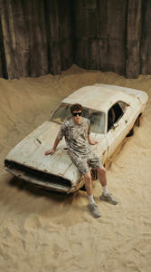 T-shirt Homme Oversize Streetwear Hip Hop Imprimé en Coton 100% de Haute Qualité 240 g/m² - Product Image 4