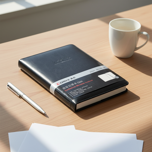 COMIX Ensemble de bureau en cuir personnalisé avec logo, carnet 25K, coffret cadeau, <span class=keywords><strong>livres</strong></span> de conférence, agenda de bureau - Product Image 6