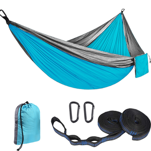 Hamaca de Paracaídas de Nailon 210T Ultraligera Personalizada para Exteriores, Plegable y Portátil, Capacidad de 200 kg, para Viajes y Campamentos, para 1-2 Personas - Product Image 5