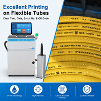 Impresora de Inyección de Tinta UV Automática de Alta Velocidad A800 600DPI, Impresora de Etiquetas y Tarjetas para Codificación Industrial, Códigos QR, Números de Lote, Tubos y Tapas