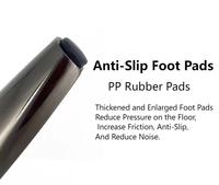 Eq Pieds de table de meubles en aluminium et acier inoxydable, or rose, 6 pouces, pieds de canapé modernes Patas Para Muebles Patas De Muebles