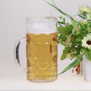 Tazas de Cerveza Transparentes de Lujo, Vasos de Plástico para Beber, Cristalería Elegante, Taza de Agua, Vaso Grande para Cerveza, Sin Plomo, para Pub, Hogar, Fiesta - Product Image 3