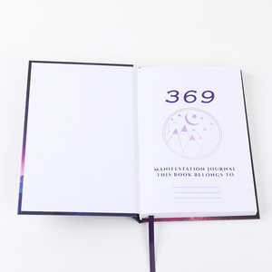 Carnet <span class=keywords><strong>d</strong></span>'exercices <span class=keywords><strong>d</strong></span>'écriture, Journal de Manifestation et <span class=keywords><strong>d</strong></span>'Affirmations, Cahier <span class=keywords><strong>d</strong></span>'Exercices <span class=keywords><strong>d</strong></span>'Attraction 369, Fournitures - Product Image 2