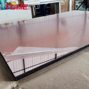 1220x2440x2mmシルバーローズゴールドミラーアクリルゴールドプレキシガラス、粘着性バック付き - Product Image 3