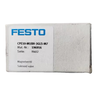 Composants pneumatiques d'automatisation industrielle CPE10-M1BH-3GLS-M7 pour PLC, neufs, en stock, garantie de 12 mois.