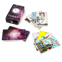 Baraja de Cartas del Tarot Personalizada en Diferentes Idiomas, Ecológica, Duradera, Impresión a Todo Color, Esquinas Redondeadas, Embalaje en Caja de Regalo - OEM