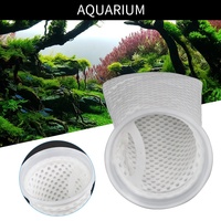 Sac filtrant en maille de nylon réutilisable de 200 microns avec anneau en plastique, pré-filtre en nid d'abeille 3D pour la filtration de l'eau des fosses de récif