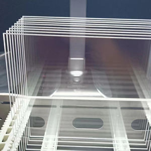 <span class=keywords><strong>Prix</strong></span> d'usine Plaque de verre de quartz de haute précision Résistante aux hautes températures Feuille de quartz pour équipement de <span class=keywords><strong>lithographie</strong></span> semi-conductrice - Product Image 5