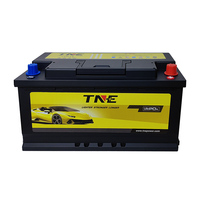 Batterie automobile au lithium LFP-L5 12V 60Ah 1350CCA, batterie de démarrage automobile à semi-conducteurs, pack de batterie de démarrage d'urgence, 2000 cycles