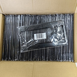 Vente en gros de cadres de plaque d'immatriculation de voiture en acier inoxydable de norme américaine, logo personnalisé, support de plaque d'immatriculation personnalisé - Product Image 5