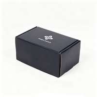 Boîtes d'expédition écologiques pour avions, personnalisables avec logo couleur, en carton ondulé, avec estampage à chaud or, pour emballage cadeau