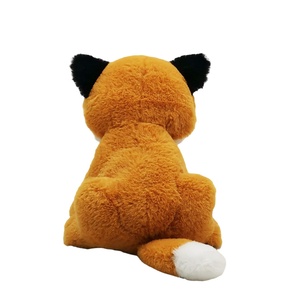 Jouet en peluche de loup assis de haute qualité personnalisé de 11 pouces basé en usine - Product Image 4