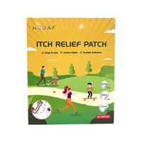 Patch anti-moustiques doux pour tous les âges Protection extérieure Soulagement rapide des morsures Autocollants