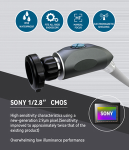 SNUKE S345 Mango portátil plateado Instrumento de anocoscopia nasal flexible de alta definición Equipo de diagnóstico veterinario CE - Product Image 6