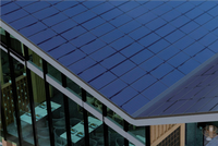 Vente directe d'usine de systèmes solaires photovoltaïques intégrés aux bâtiments, tuiles solaires Dipv