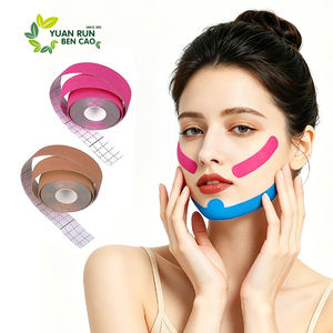 Bande de kinésiologie personnalisée pour lifting facial, hypoallergénique, anti-rides, pour raffermir la peau et réduire les rides - Product Image 1