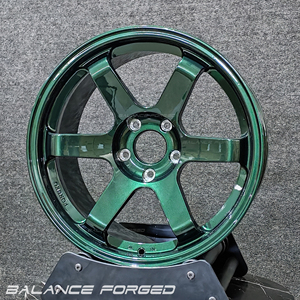 Cerchi BLC Green Wheels monoblocco 17x9 <span class=keywords><strong>22</strong></span> 6x139.7 5x100 5x112 5x120 5x114.3 per Racing Volk Te37 Forgiati Concavi - Product Image 4