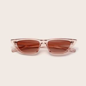 Gafas de Sol de Moda 2020, Color Caramelo Transparente, Protección UV400, Montura Pequeña, Estilo Ojo de Gato, para Mujer - Product Image 6