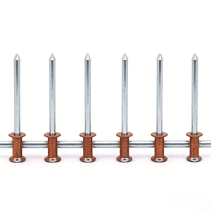 Remaches de hierro de cabeza redonda brillante de 300 mm al por mayor con instalación conveniente y resistencia confiable - Product Image 1