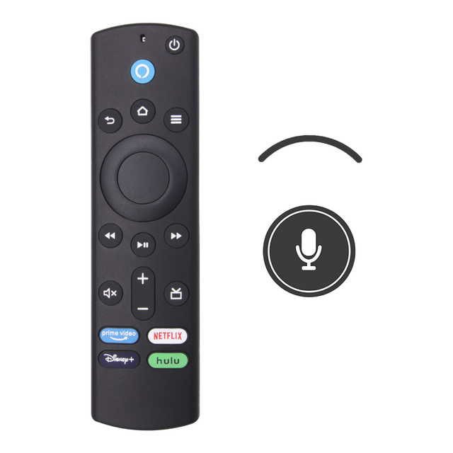 Ihomemix L5B83G Fire TV Stick 4K HD Alexa 3rd-Gen Remote Control with Voice Functio10m Range ABS Material