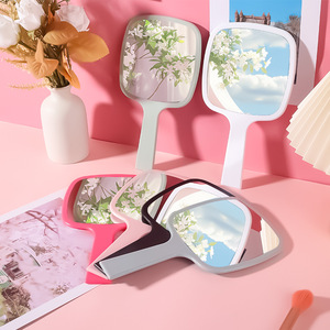 Zonyin Best Selling Large Square Hand <strong>Mirror</strong> <strong>Custom</strong> Logo Salon <strong>Barber</strong> Makeup <strong>Mirrors</strong> Handheld <strong>Mirror</strong> With Handle Makeup Tool - Product Image 4