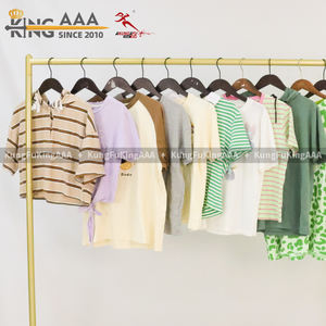 T-shirt KungFu KingAAA en gros, vintage, premier choix, seconde main, lot de 45 kg, vêtements mixtes usagés pour femmes - Product Image 2