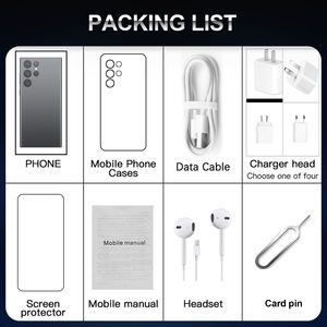 Nuevo Teléfono Inteligente Note 30 Ultra 2023, Pantalla AMOLED QHD de 7.3 Pulgadas, Android 13.0, 5G, Snapdragon 8 Gen2, Cámara Trasera de 108MP, Carga Rápida de 65W - Product Image 6