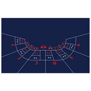 Tapete de Juego de Póker para Casino, Personalizado, Resistente al Agua y al Fuego, de Terciopelo, 1400*2400 mm, Diseño de Lucha de Toros - Product Image 6