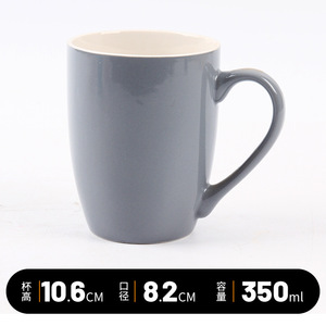 แก้วเซรามิกสีพื้น พิมพ์โลโก้ตามสั่ง อบด้วยอุณหภูมิสูง จัดส่งตรงจากโรงงาน - Product Image 5