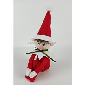 Décorations de poupée de Noël Cadeaux de célébration de <span class=keywords><strong>Noel</strong></span> nordique Petite tête en résine Elfes de Noël - Product Image 2