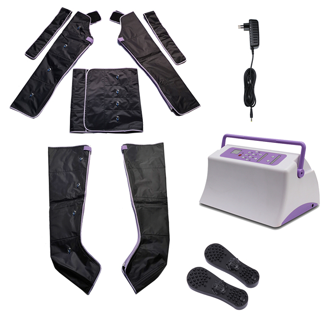 Sequential Pneumatic Sports Recovery Air Compression Leg Massager Pressotherapy  Lymphatic Drainage Massage Machine