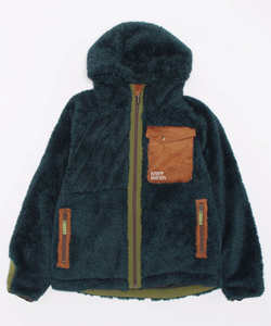 Veste d'hiver en polaire longue vintage pour femmes avec fermeture à glissière tissée et poche à motif solide vêtements d'automne - Product Image 6