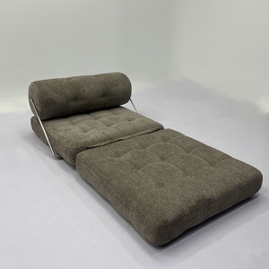 AOMISI <span class=keywords><strong>CASA</strong></span> Compression Emballage Portable Canapé-Lit Confortable Moderne Polyvalent Blanc Rembourré Paresseux <span class=keywords><strong>Chaise</strong></span> Pour La Maison Intérieur - Product Image 4
