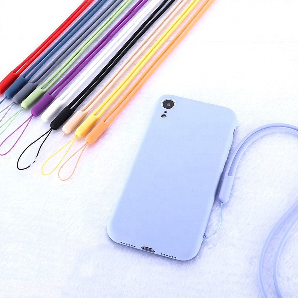 Wholesale Soft Silicone Phone Lanyard Short Rubber Cell Phone Holder Image 4