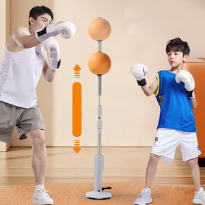 Dispositif d'entraînement de vitesse de réaction pour enfants sac de boxe d'exercice à domicile soulagement du Stress cible de frappe debout balle de frappe - Product Image 2