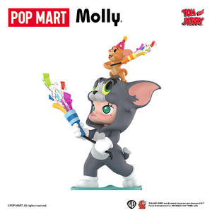 Nouvelle Arrivée POP Mart : Série de figurines MOLLY <span class=keywords><strong>Tom</strong></span> & <span class=keywords><strong>Jerry</strong></span> – Boîtes mystères originales et adorables Labubu – Jouets authentiques - Product Image 6