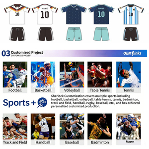 Camiseta de Fútbol Personalizada de México, Impresión Digital, Secado Rápido, Transpirable, Ecológica, 100% Poliéster, Conjunto Deportivo para <span class=keywords><strong>Hombre</strong></span> - Product Image 2