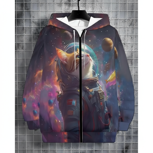 เสื้อฮู้ดสวมหัวสำหรับผู้ชายเสื้อฮู้ดแบบสวมหัวสไตล์ไม่เหมือนใครระบายอากาศได้พื้นฐานสินค้ามาแรง - Product Image 1