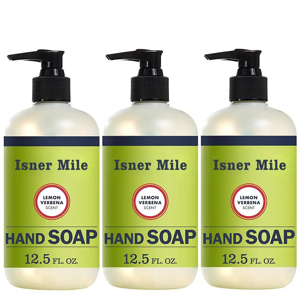 Savon liquide au citron personnalisables, g, OEM, pour les mains, toilette, vente en gros