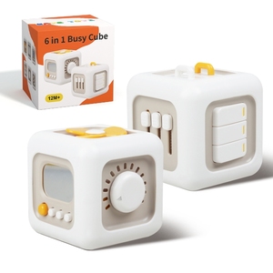 MILI Cubo Sensoriale 6 in 1, Giocattolo Educativo in Plastica <span class=keywords><strong>Montessori</strong></span> per Bambini e Neonati, Modello Unisex 308A - Product Image 6