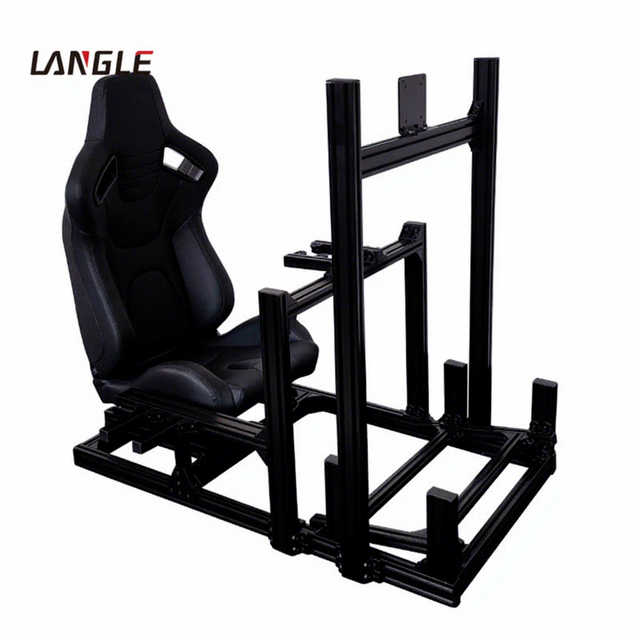 Aluminum Seat Complete Direct Drive Sim Racing Wheel and Pedals Setup Shifter Sim Racing Motion Simulator Steering Wheels